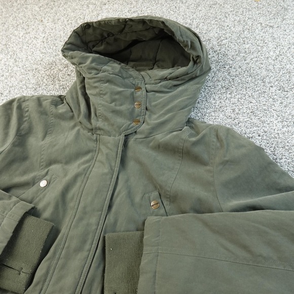 Lauren Ralph Lauren Jackets & Blazers - Ralph Lauren Jacket Womens XL Green Hooded Long Parka Chore Coat Insulated Warm